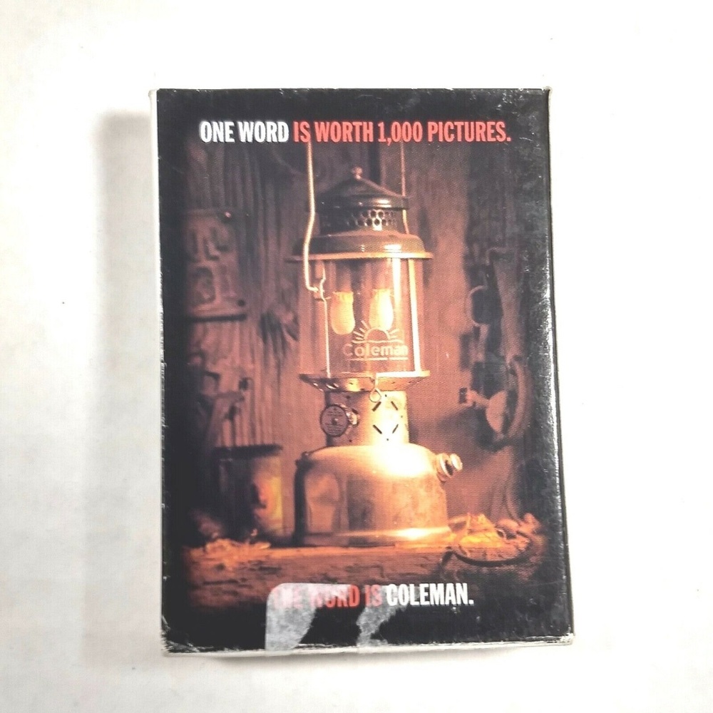 Vintage Coleman Lantern Playing Cards Deck